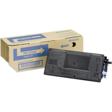 Kyocera TK3160 Lézertoner P3045dn, 3050dn, 3055dn, 3060dn nyomtatókhoz, KYOCERA fekete, 12,5k nyomtatópatron & toner