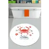  L'essential Maison Bathmat Multicolor Crab Circle Djt 120