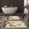  L'essential Maison Bathmat Set (2 Pieces) Multicolor Kt419