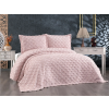  L'essential Maison Double Bedspread Set Powder Harem - Powder