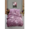  L'essential Maison Double Duvet Cover Set Lilac White 471