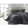 L'essential Maison Double Pique Set Anthracite Liv - Anthracite