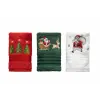  L'essential Maison Fürdőlepedő szett (3 darab) zöld, piros, fehér Santa C
