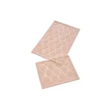  L'essential Maison Fürdőszoba szőnyeg szett (2 darabos) Powder Dante - Púder lakástextília
