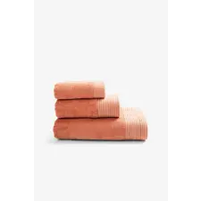  L'essential Maison Fürdőtörölköző Salmon Lavinia - Lazac lakástextília