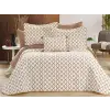  L'essential Maison Kétszemélyes Ágytakaró Szett Krém Arany Brillance - Krém, Arany