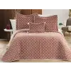  L'essential Maison Kétszemélyes ágytakaró szett Púderrózsa Brillance - Púderrózsa