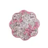  L'essential Maison többszínű Rosa alakú fürdőszobaszőnyeg (140 cm) - rózsaszín