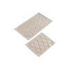  L'essentiel Maison Bathmat Set (2 Pieces) Beige Dante - Beige