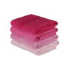  L'essentiel Maison Hand Towel Set (4 Pieces) Light Pink Pink Dusty Rose Fuchsia Rainbow - Pink