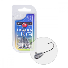 L&amp;K LEGEND JIG 5/0 36G 2DB/CS horog