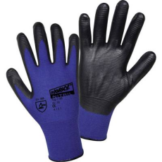 L+D worky Nylon Super Grip Nitrile 1165-8 Nylon Munkakesztyű Méret (kesztyű): 8, M EN 388 CAT II 1 pár (1165-8)