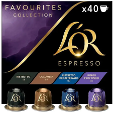 L'OR Espresso Favourites mix 40 darab, Nespresso®* Original kávégépekhez kávé
