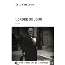  L'ordre du jour – Vuillard idegen nyelvű könyv