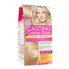 L´Oréal Paris Casting Creme Gloss Glossy Blonds hajfesték 1 db nőknek 801 Silky Blonde hajfesték, színező