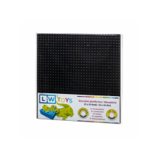 L-W Toys LW Toys kompatibilis építőjáték tábla / alap 32x32 fekete barkácsolás, építés
