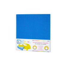 L-W Toys LW Toys kompatibilis építőjáték tábla / alap 32x32 kék barkácsolás, építés