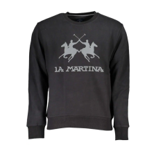 LA MARTINA LA MARTINA Perfect férfi kapucnis pulóver Fekete, 2XL férfi pulóver, kardigán