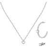 La Petite Story Ajándék szett, nyaklánc és két fülbevaló, acél LPS20ASD05 (LPS20ASD05)
