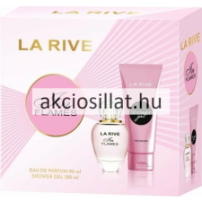 La Rive In Flames ajándékcsomag (EDP + Tusfürdő) kozmetikai ajándékcsomag