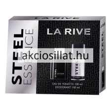 La Rive Steel Essence ajándékcsomag (EDT + Dezodor) kozmetikai ajándékcsomag
