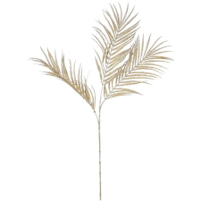 LAALU Glitteres levél, pezsgőszín, 75 cm karácsonyfadísz