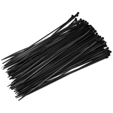 LAALU kábelkötegelő szett, 3,6 x 200 mm, 100 db - fekete karácsonyfadísz