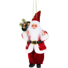 LAALU Karácsonyi dísz - Mikulás, felakasztható, 20 cm karácsonyfadísz