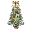 LAALU LED fényekkel díszített karácsonyfa - Harmonikus champagne, 27 dísz, 60 cm (LAU-2210-OZM-60B)