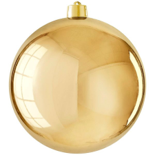 LAALU Ozdoba kulatá zlatá lesklá 20 cm karácsonyfadísz
