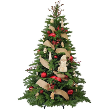 LAALU Vánoční stromek zdobený - TAJEMSTVÍ LESA, 105 ks ozdob, 270 cm műfenyő