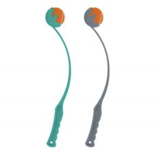  LABDAHAJÍTÓ KUTYAJÁTÉK LABDÁVAL-65cm játék kutyáknak