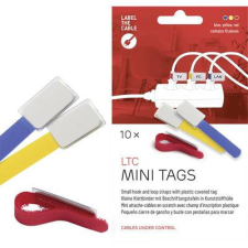 Label the Cable Tépőzáras kábelkötöző jelölővel, 90 x 20 mm, kék/sárga/piros, 10 db egyéb hálózati eszköz