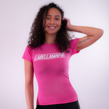 LABELLAMAFIA Mesh Pink női póló - LABELLAMAFIA S női póló
