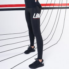 LABELLAMAFIA Women‘s leggings Essentials Preto Black - LABELLAMAFIA S női nadrág