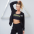 LABELLAMAFIA Women's Zipper Hoodie Essentials black