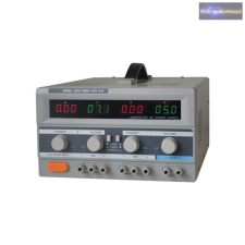 Labortápegység GLPS 3005E 2x0-30V / 0-5A + (5V-3A) mérőműszer