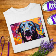  Labrador női póló