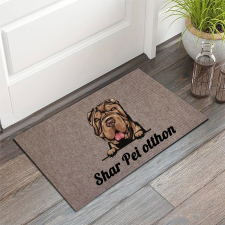  Lábtörlő - Shar pei otthon beltéri lábtörlő lakástextília