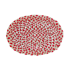 Lábtörlő szövött ovális kb. 40 cm x 60 cm lakástextília