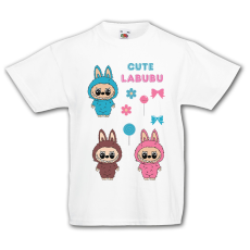  Labubu - Cute labubu mini figurák gyerek póló