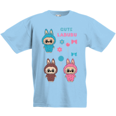  Labubu - Cute labubu mini figurák gyerek póló