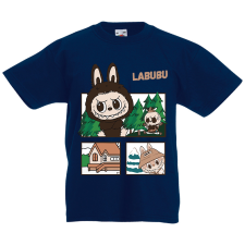  Labubu - Erdei túra képregény gyerek póló gyerek póló