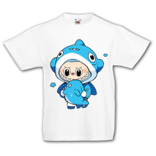  Labubu - Kék cápa jelmezes gyerek póló gyerek póló