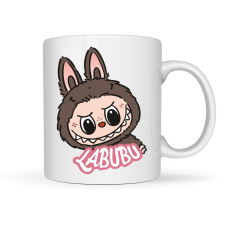  Labubu - Klasszikus cuki arc bögre bögrék, csészék