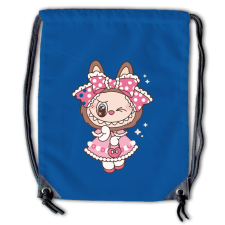  Labubu - Pöttyös ruhás nyuszilány tornazsák tornazsák