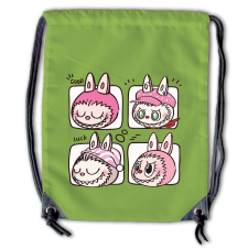  Labubu - Rózsaszín pizsiparti tornazsák tornazsák