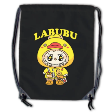  Labubu - Sárga esőkabátos tornazsák tornazsák