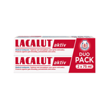 Lacalut Aktiv fogkrém duo csomag fogkrém
