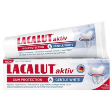 Lacalut aktiv Gentle white & Gum protection fogkrém 75 ml fogkrém